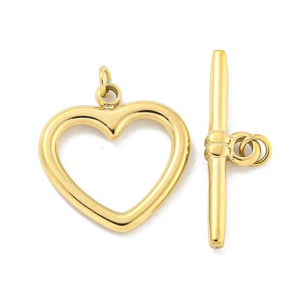 PVD Vacuum Plating 304 Stainless Steel Toggle Clasps