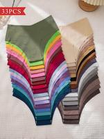 Women's Seamless Panty, Soft Pastel Comfy Breathable Minimalist Knicker for Daily Wear, Underwear for All Seasons, Underwear ...