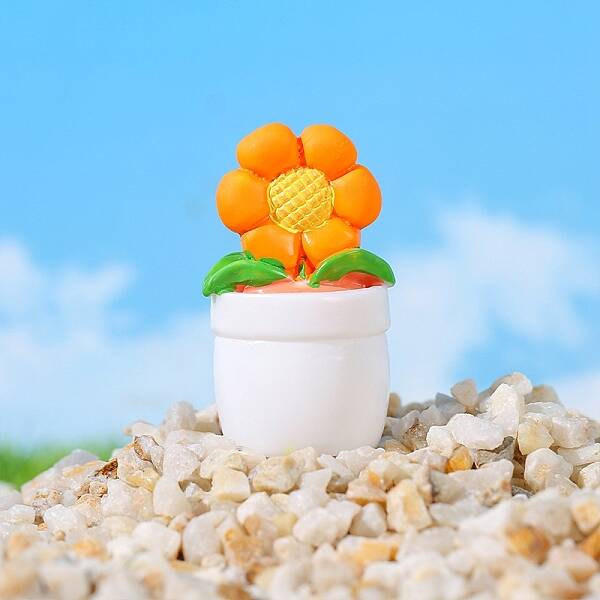 Resin Flower Pot Model