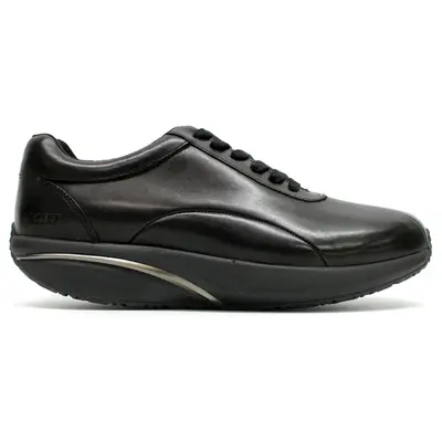 MBT Anka Nappa Leather Men's Lace Up Shoes - Black Black - Size:US 11 Men
