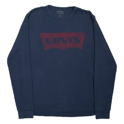 LEVI'S Mens Sweatshirt Blue XL