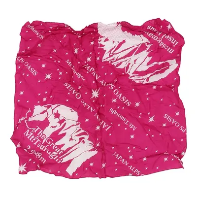 The Great Mt. Tsurughi 2.998m Unbranded Scarf - No Size Pink Cotton