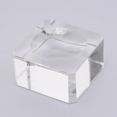Glass Crystal Ball Stand