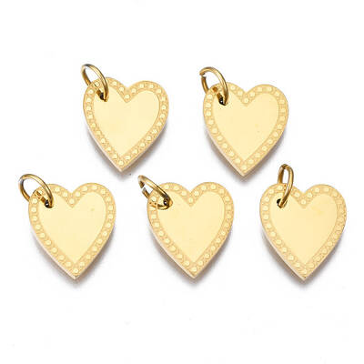 316 Surgical Stainless Steel Charms