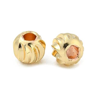 Rack Plated Brass Beads
