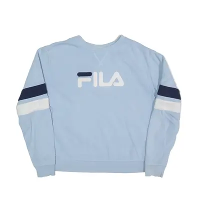 FILA Sweatshirt Blue Womens XL