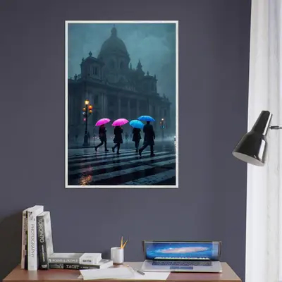 Crossing Through the Storm - City in Motion