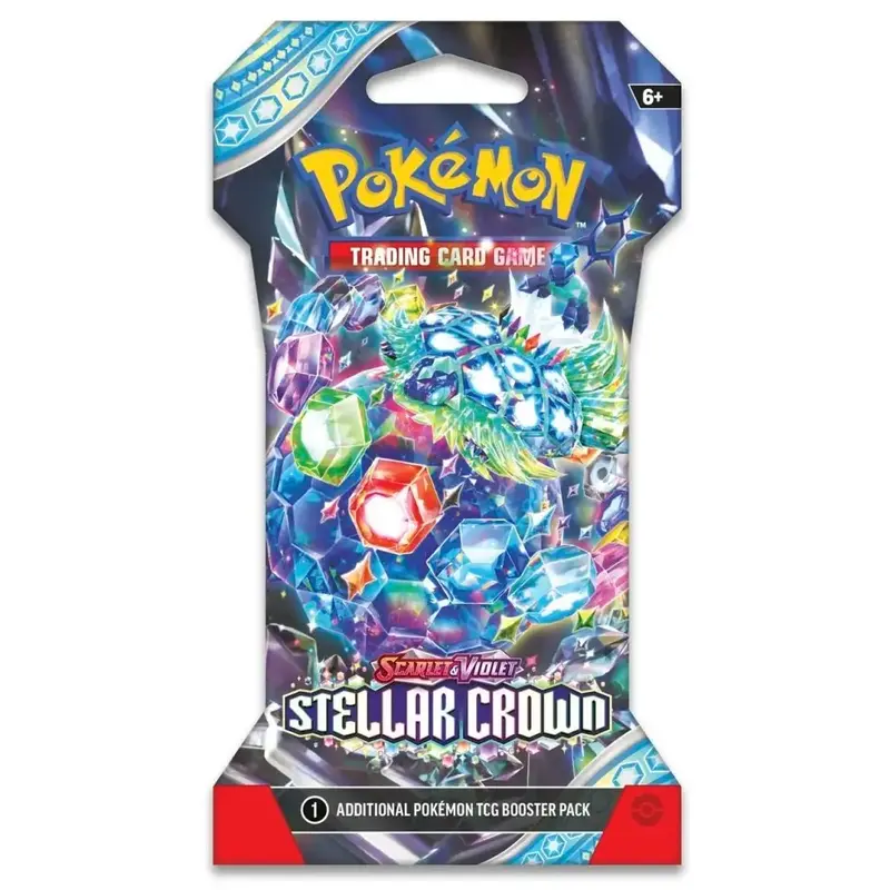 Stellar Crown | Sleeved Booster Pack (1 Pack) - Pokémon TCG: Scarlet & Violet