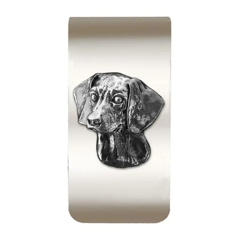 New-Spin Metal Casting Beagle Money Clip