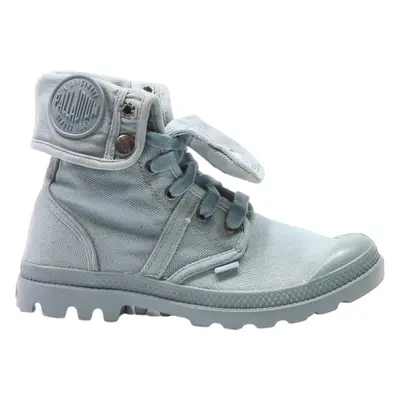 PALLADIUM High Top Trainers Blue Canvas Womens UK 5
