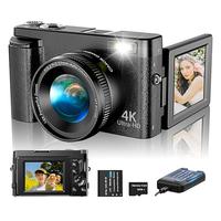 Dual Electric Edition Black Friday  DC101 4K Ultra HD Digital Camera,16x Digital Zoom,48MP Digital Camera 1080P 4K volgging c...