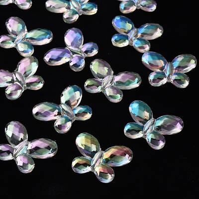 Transparent Acrylic Beads