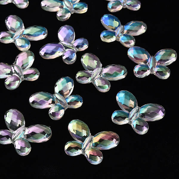 Transparent Acrylic Beads