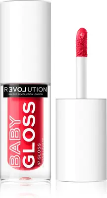 Revolution Relove Baby Gloss highly pigmented lip gloss color Babe 2.2 ml