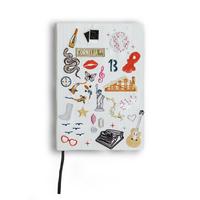Embroidered Eras Hardcover Notebook