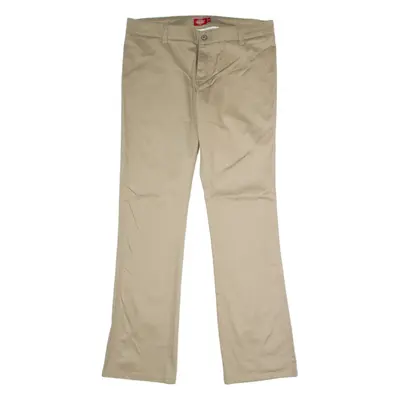 DICKIES Workwear Womens Trousers Beige Regular Bootcut W36 L33