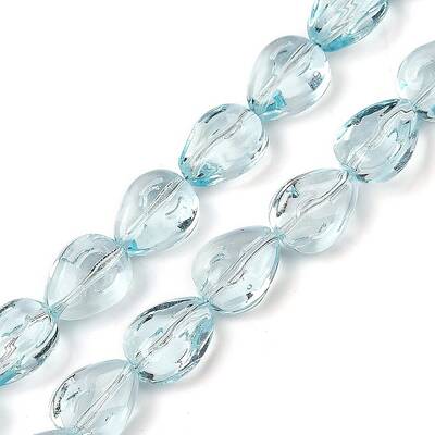 Transparent Glass Beads Strands