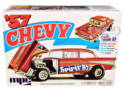 Skill 2 Model Kit 1957 Chevrolet Gasser Flip Nose \
