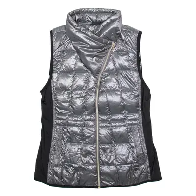 CALVIN KLEIN PERFORMANCE Down Insulated Womens Puffer Gilet Silver Nylon M