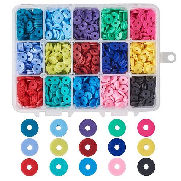 Handmade Polymer Clay Beads