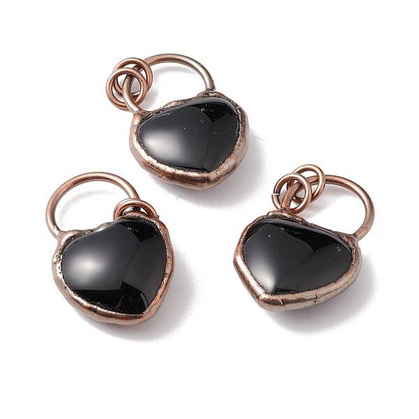 Natural Black Onyx Pendants