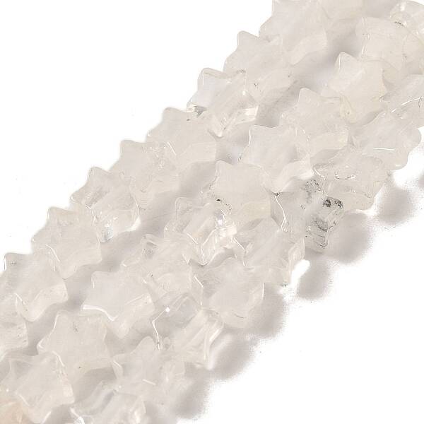 Natural Quartz Crystal Beads Strands