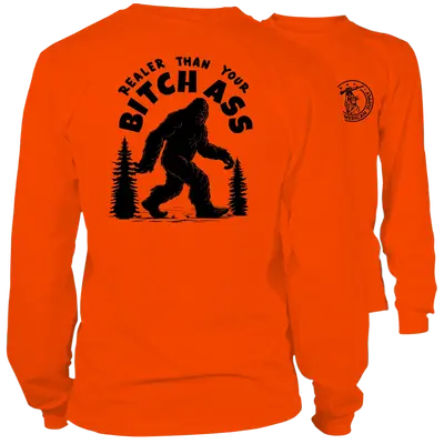 Realer Than You - Long Sleeve Safety Hi-Vis T-Shirt