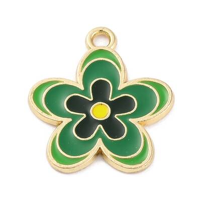 Alloy Enamel Pendants