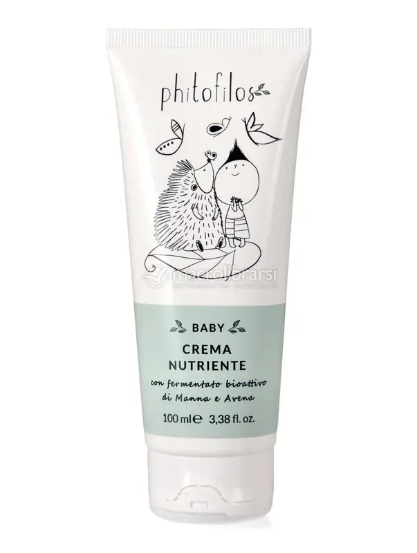 Phitofilos Baby Nourishing Cream with Manna and Oats, 100 ml