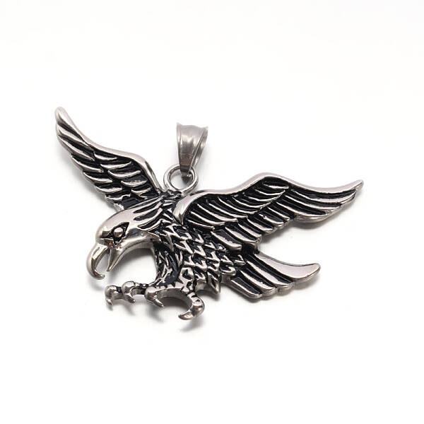 Eagle/Hawk Charm Retro 304 Stainless Steel Big Pendants