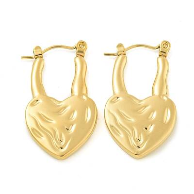 Ion Plating(IP) 304 Stainless Steel Hoop Earrings for Women
