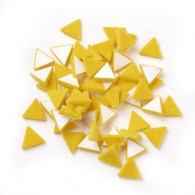 Flocky Acrylic Cabochons