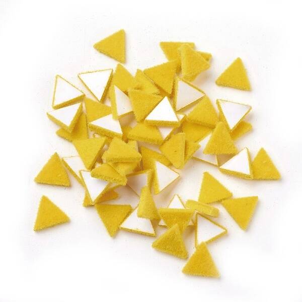 Flocky Acrylic Cabochons