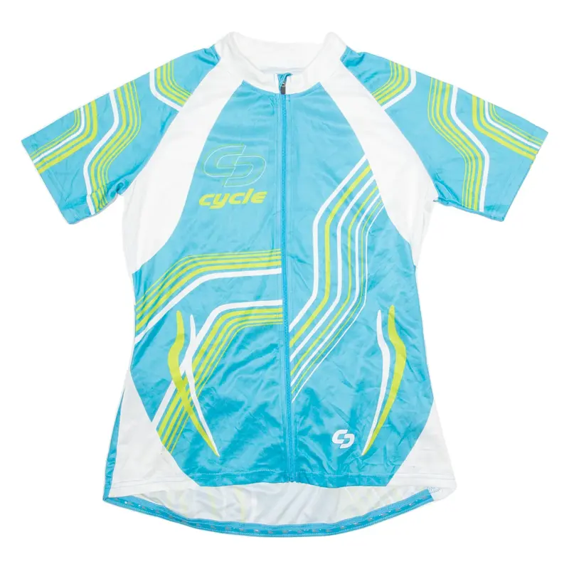 CRIVIT Cycling Mens Jersey Blue 1/4 Zip L