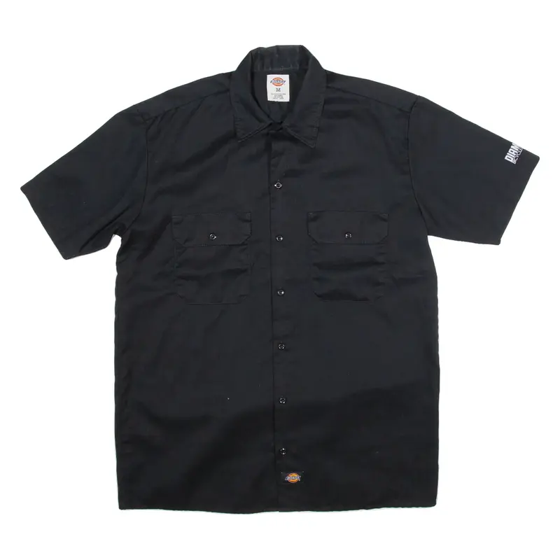 DICKIES Mens Worker Shirt Black M