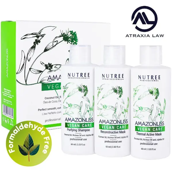 Amazonliss Vegan Keratin Hair Treatment Set 2.03 fl oz