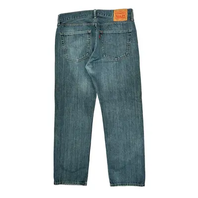505 Levis Jeans - 35W 30L Blue Cotton
