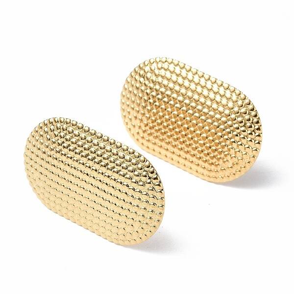 Ion Plating(IP) 304 Stainless Steel Stud Earring Findings