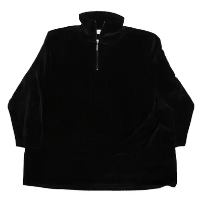 WELA POPKEN Sweatshirt Black 1/4 Zip Viscose Womens 2XL
