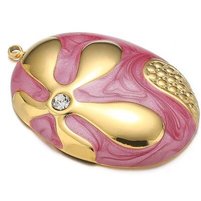 Stainless Steel Rhinestones Pendants