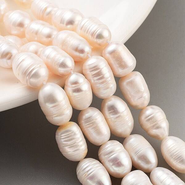 Natural Cultured Freshwater Pearl Beads Strands