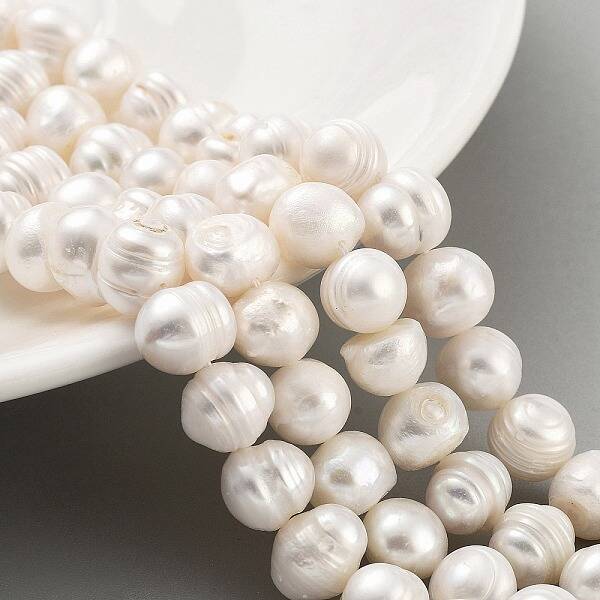 Natural Cultured Freshwater Pearl Beads Strands