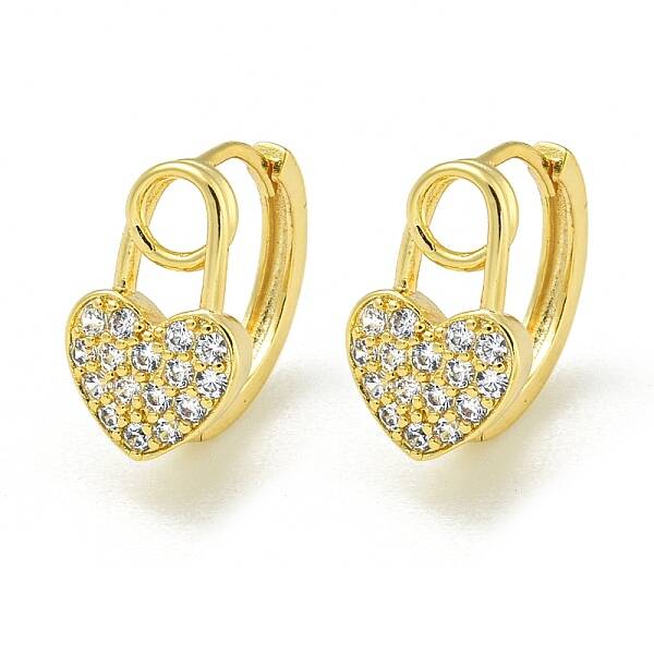Brass Hoop Earrings
