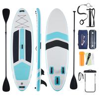 Inflatable Stand Up Paddle Boards 10 ft 5 in with Premium SUP Paddle Board Accessories, Wide Stable Design, Non-Slip Comfort ...