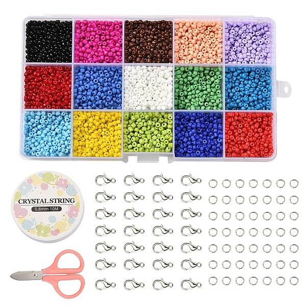 8/0 Glass Round Seed Beads