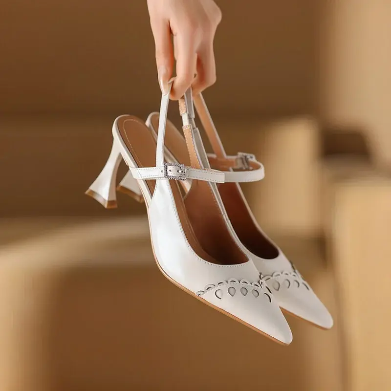 CHIKO Marceline Pointy Toe Stiletto Slingback Shoes