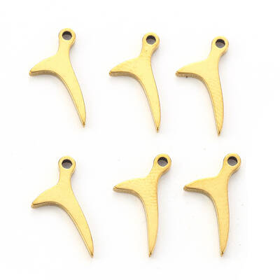 PVD Vacuum Plating 304 Stainless Steel Charms