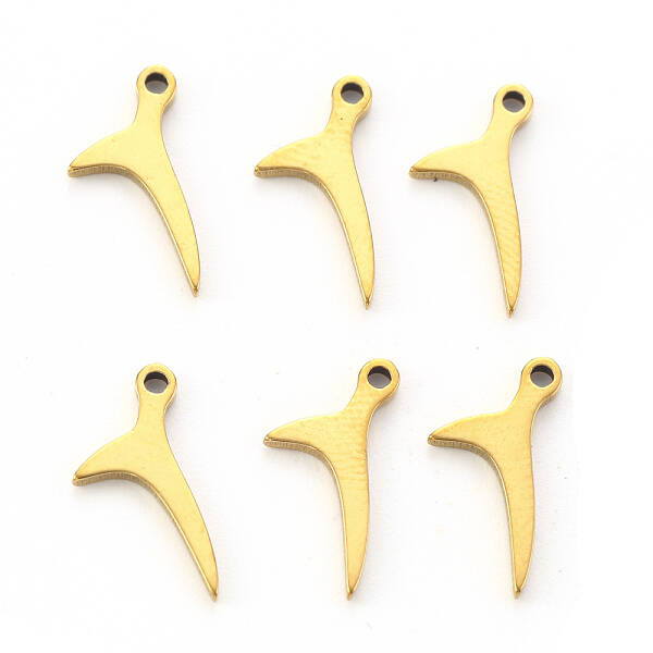 PVD Vacuum Plating 304 Stainless Steel Charms