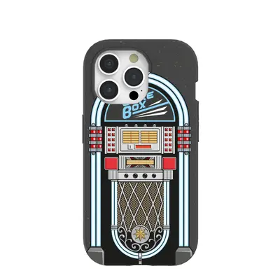 Black Jukebox iPhone 15 Pro Case