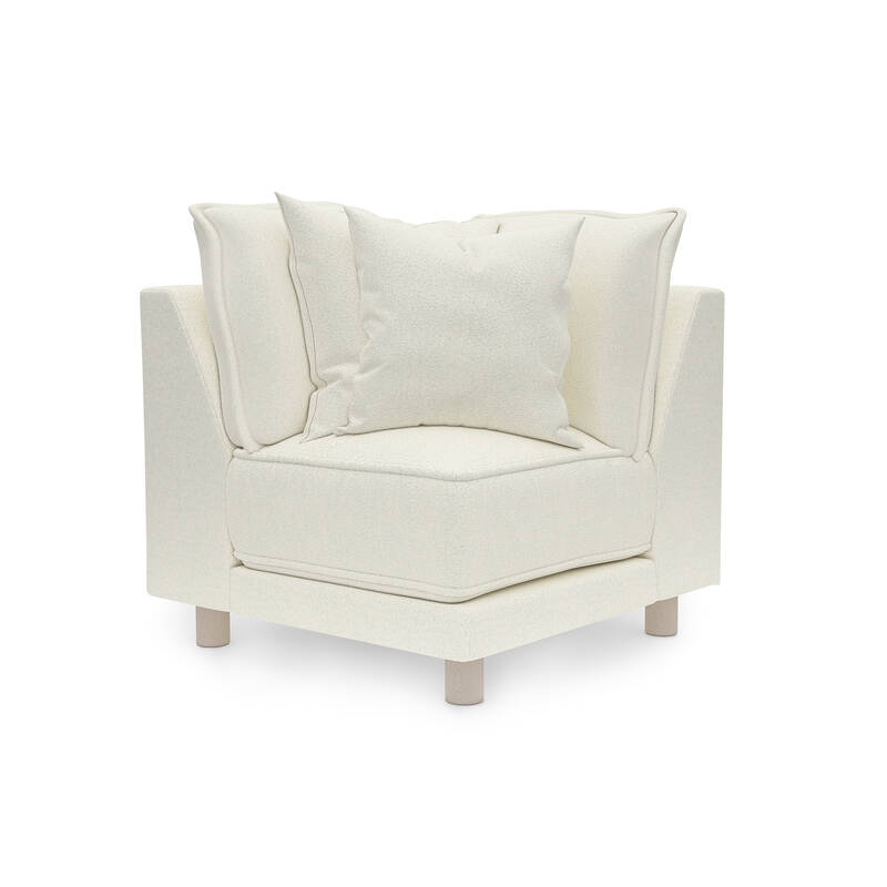 Oslo Sectional Corner Piece (Oyster)